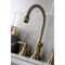 Kingston Brass KS2983AL Widespread Bathroom Faucet, Antique Brass KS2983AL - alternate 6